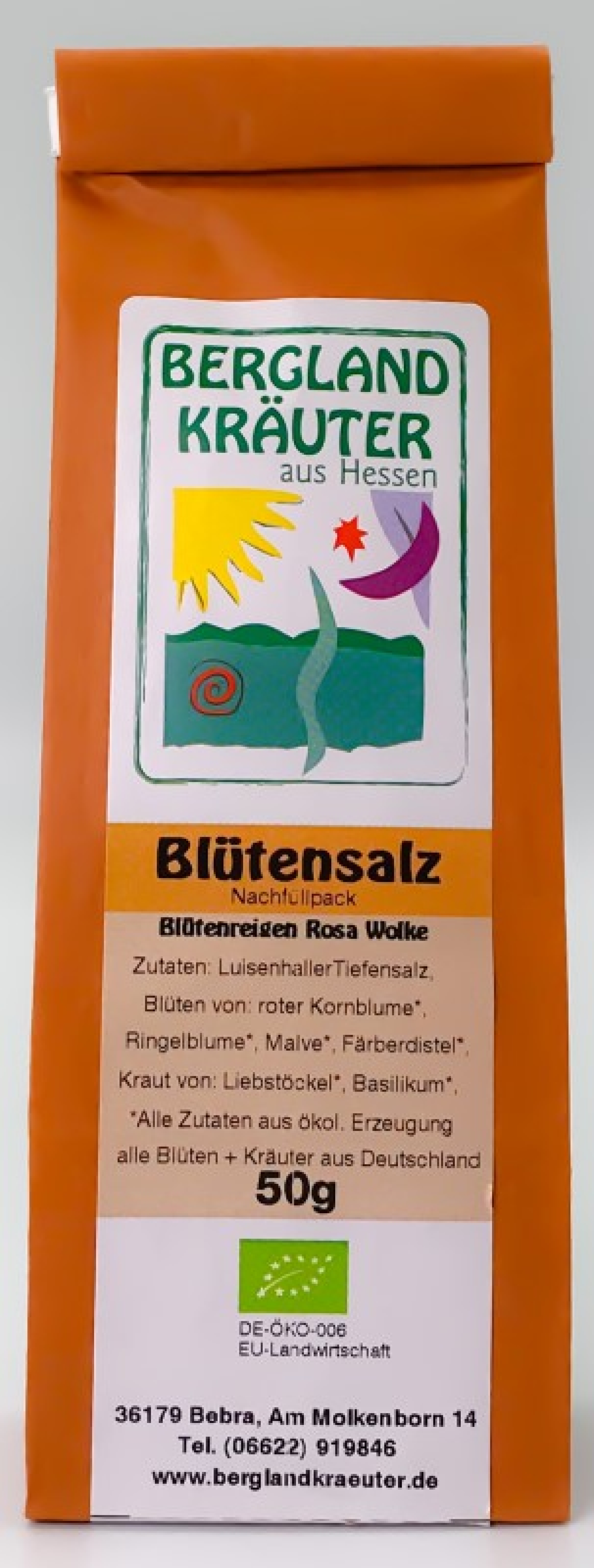 Blütensalz (Nachfüllpack), 50g