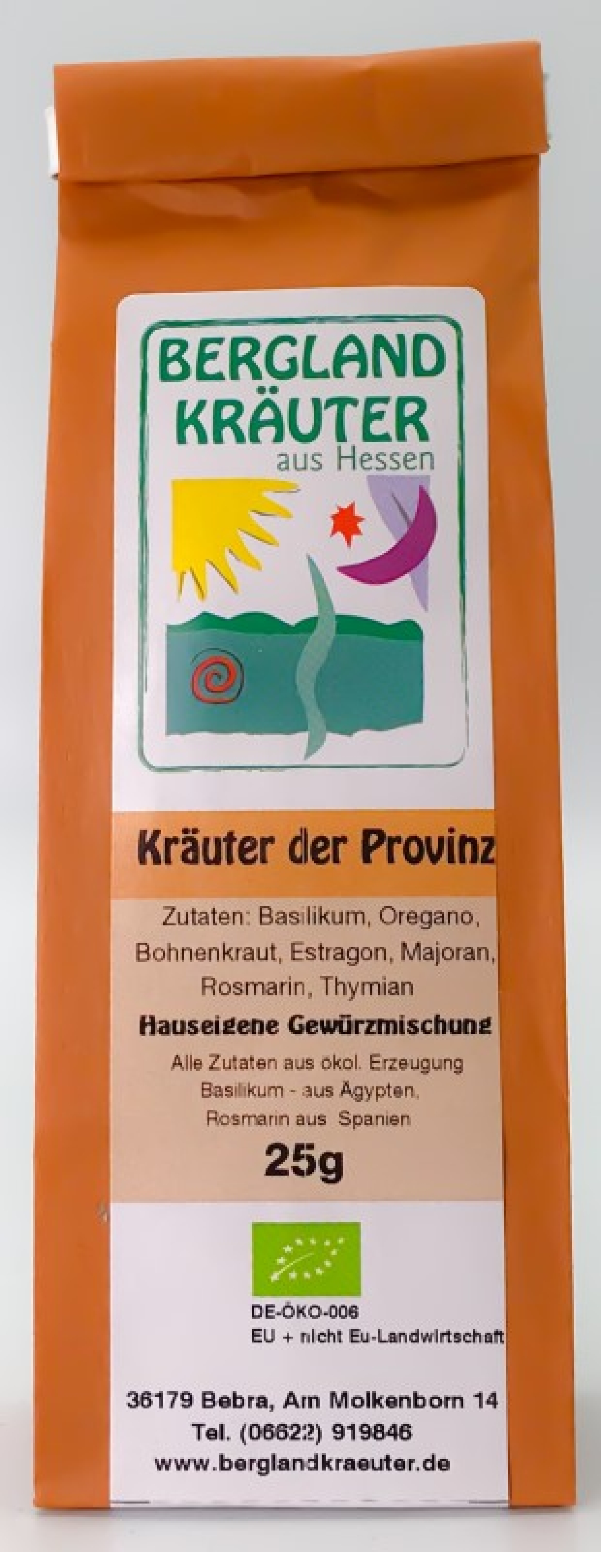 Berglandkräuter aus Hessen - Kräuter der Provinz, 25g