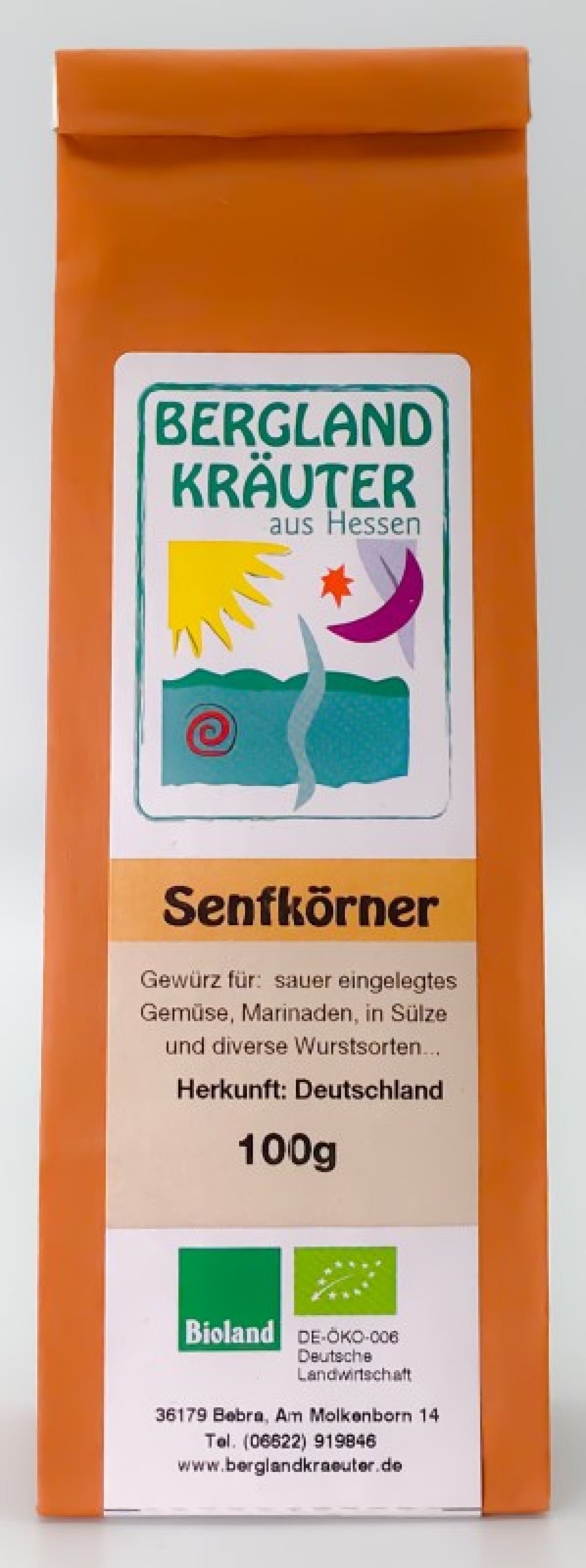 Senfkörner, 100g
