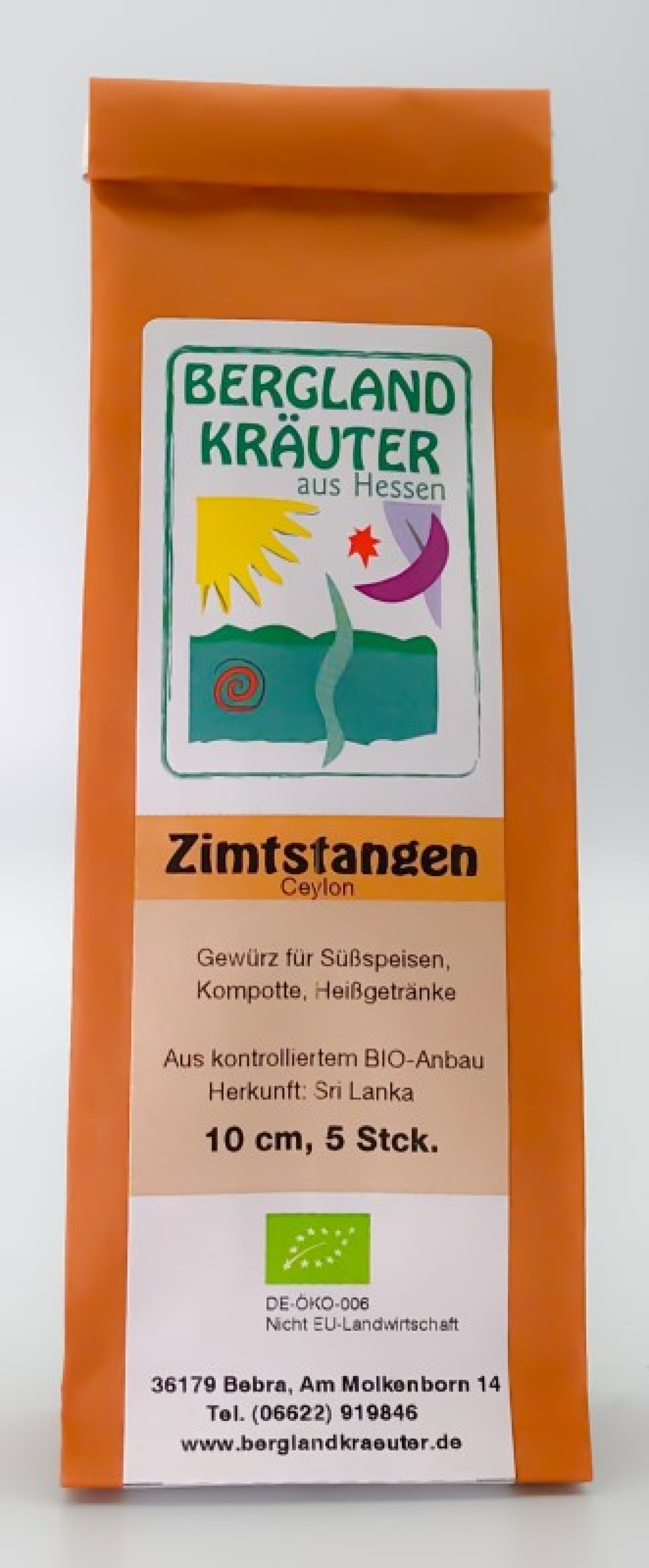 Zimtstangen, 10cm, 5 Stk.